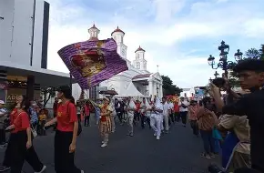 Karnaval Paskah Semarang Digelar Jumat Siang, Jalan Pemuda Ditutup Total dan Arus Lalu Lintas Dialihkan