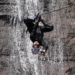 Serunya Canyoning di Curug Bendang Luhur Pekalongan, Wisatawan Diajak Turun Air Terjun dengan Tali