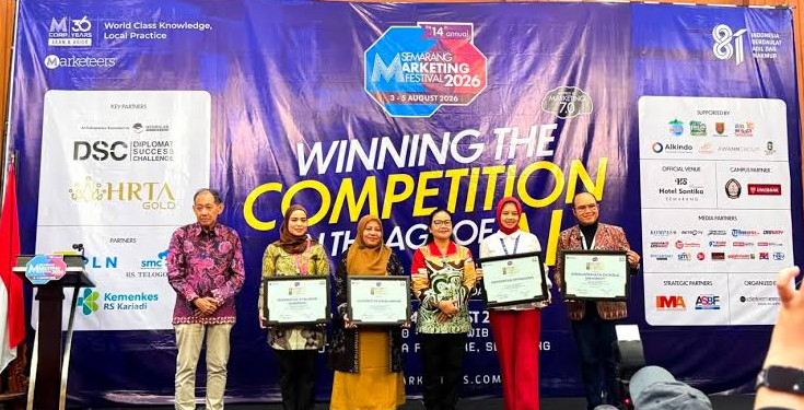 Unwahas Raih Penghargaan Campus Entrepreneurial Marketing Award Jateng 2026, Bukti Komitmen Perkuat Ekosistem Kewirausahaan
