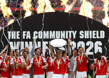 Arsenal Hancurkan Man City 3-0, The Gunners Juara Community Shield 2026