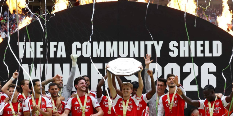 Arsenal Hancurkan Man City 3-0, The Gunners Juara Community Shield 2026